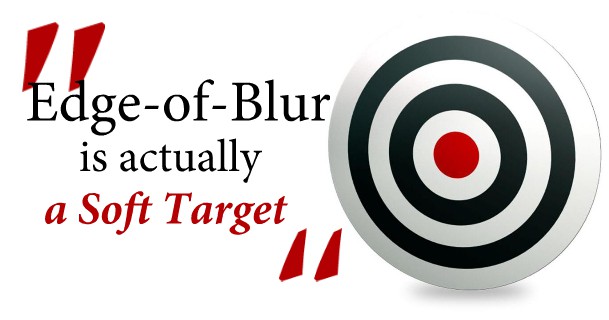 Edge-of-Blur Soft Target
