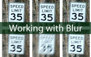 Working with Myopia Blur