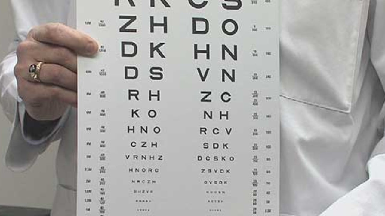 California Dmv Vision Test Chart Free Printable Worksheet