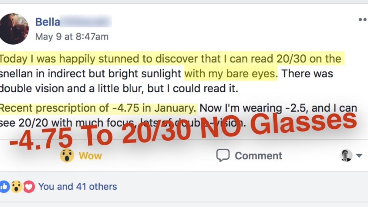 Bella January 4 75 May 20 30 Without Glasses Endmyopia Understanding Nearsightedness