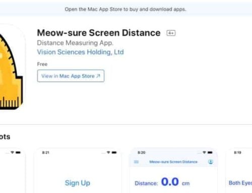 Updated:  Smartphone Eye Measuring Apps & Log Tools