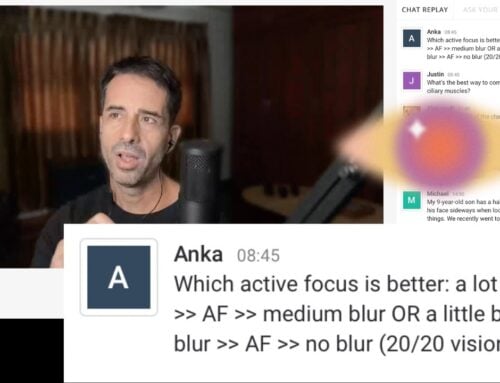 Active Focus™: More Or Less Blur (To Start)?