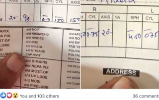 is 5.5 eyesight bad